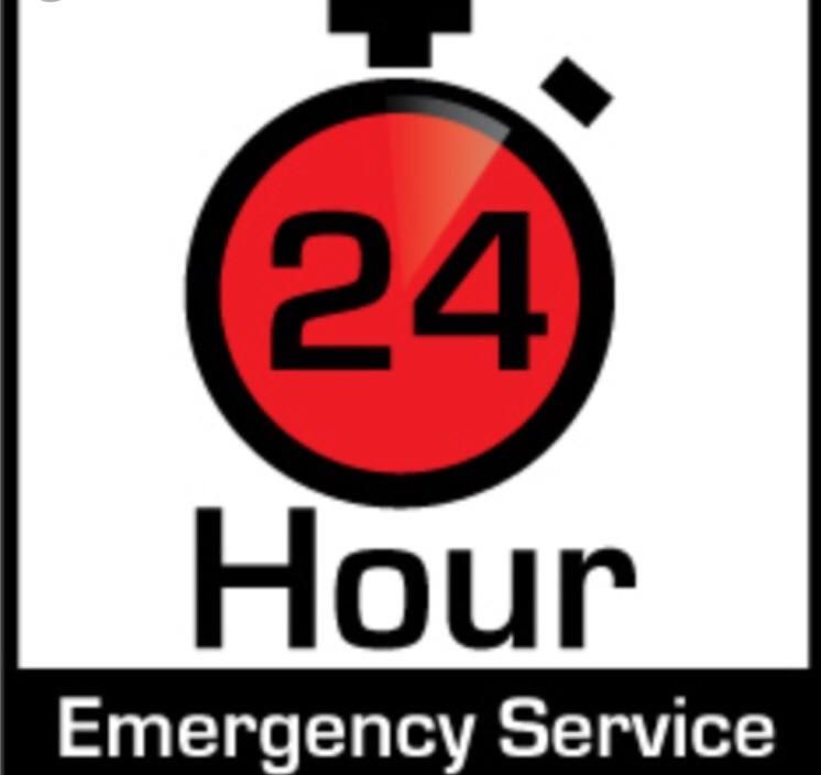 24 hour on call emergency service 