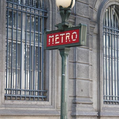 The Metro in Paris