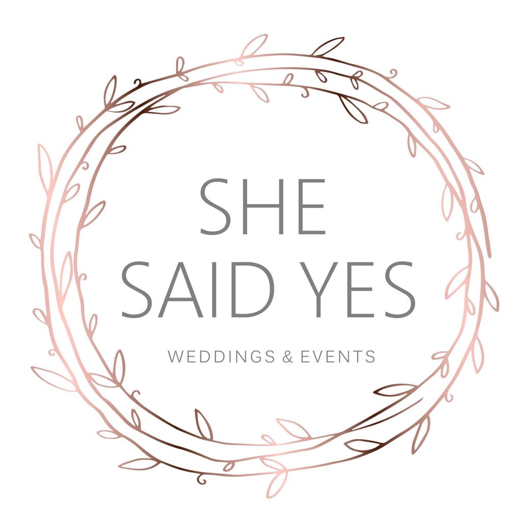 She Said Yes Weddings and Events