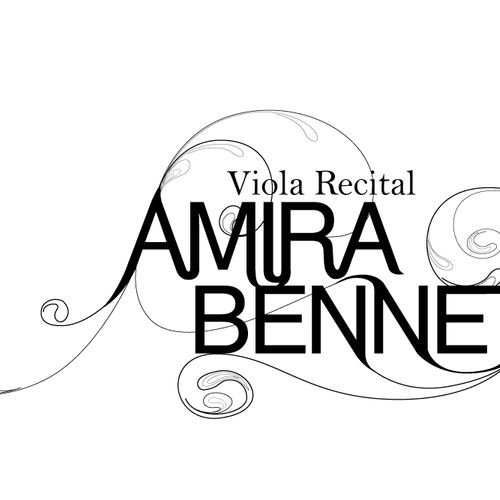 Amira Bennett's custom type name. The base font is