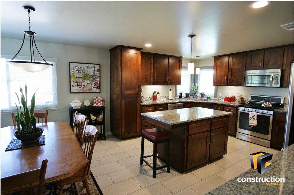 Modern Country Kitchen Remodel 