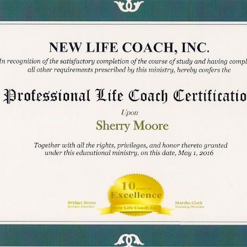 Professional Life Coach Certification