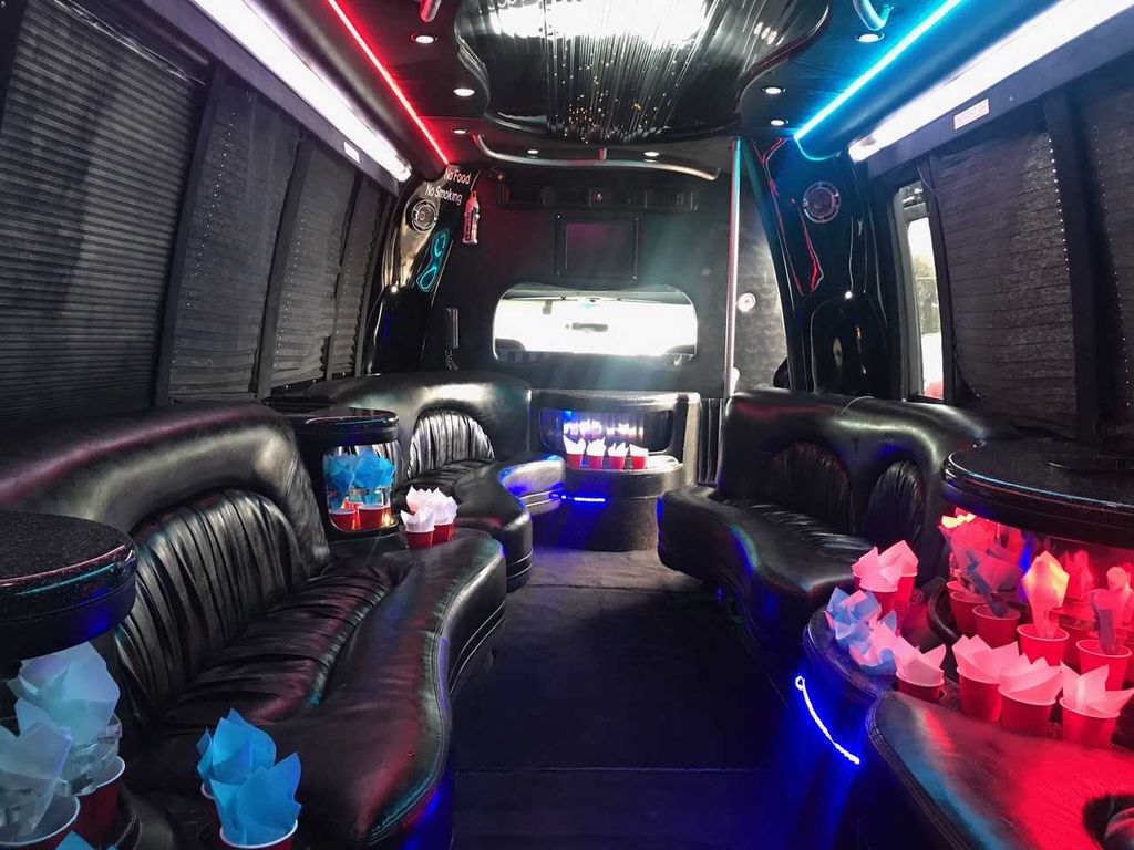 party bus w lights on