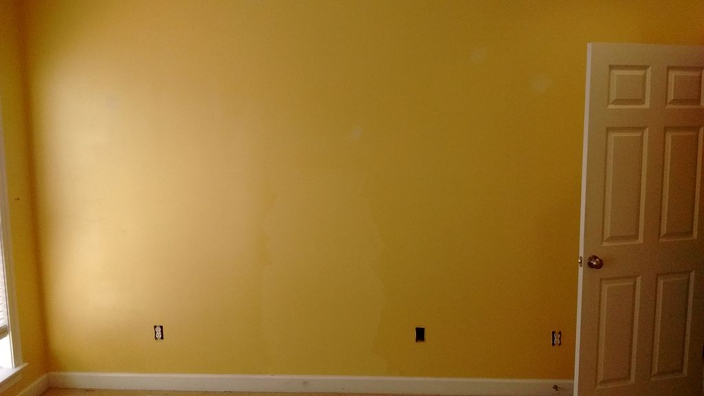 Before color change and carpet removal