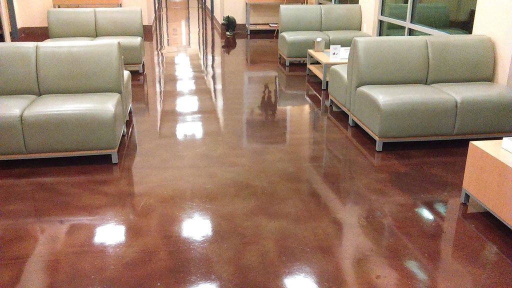 5000 sqft of WET LOOK!!