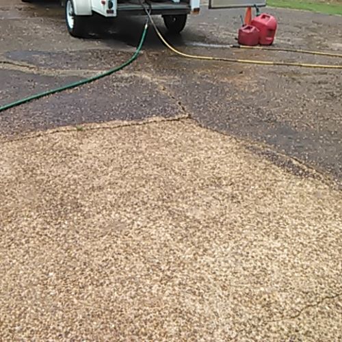 Aggregate or Stone Pebble surfaces must be properl