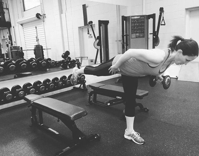 Client getting some full body work in