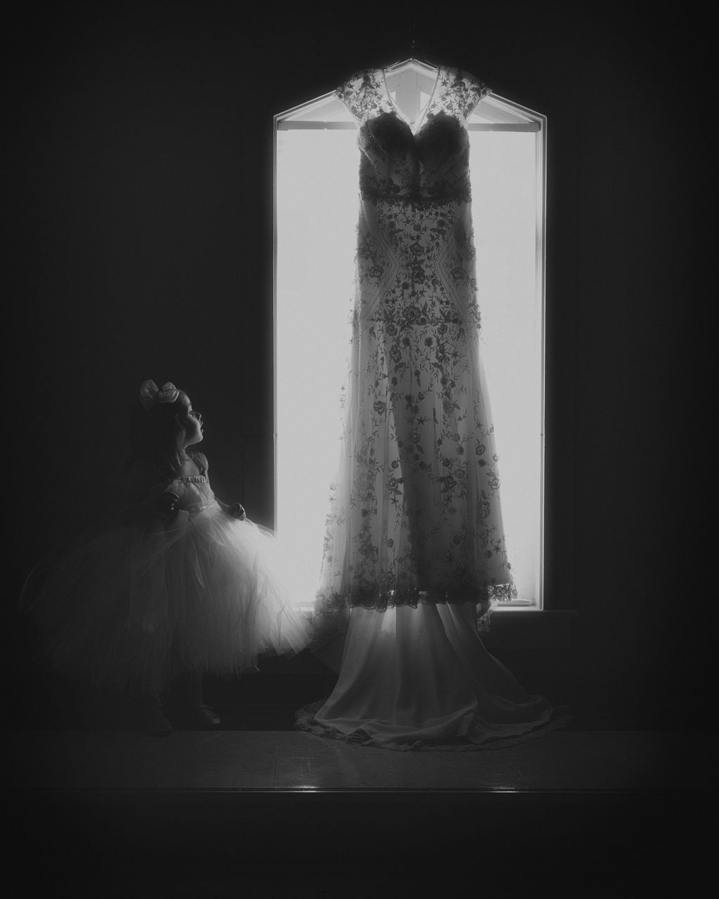 I quietly captured this moment of the flower girls