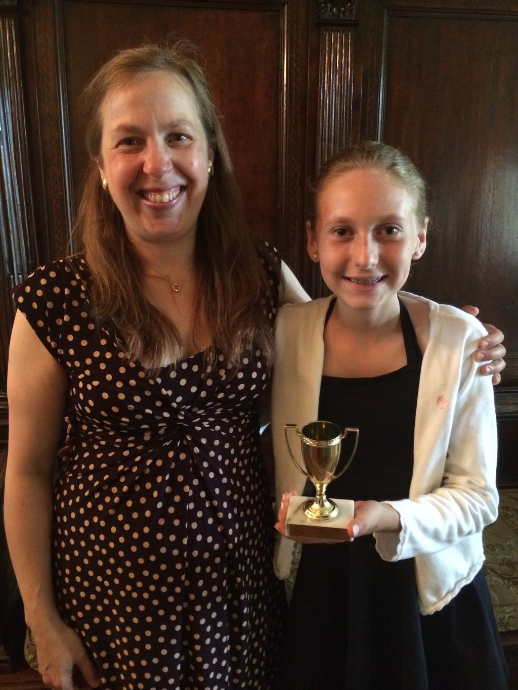 With one of my students who just won a Gold Cup fo