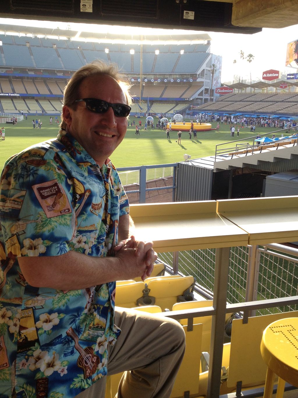 Rockin Dodger Stadium for a Corporate Event!  Luck