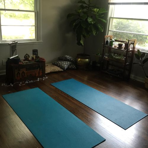 Yoga Room at my house in East Nashville