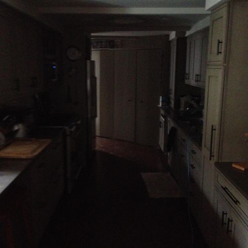 Kitchen Before Solatube Daylighting System was Ins