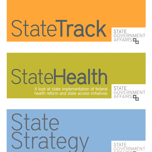 Masthead designs for a medical association's serie