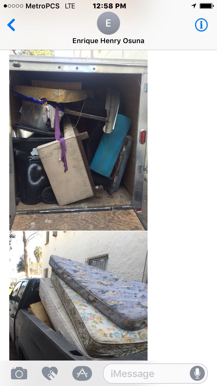 This was a clean out with did at a hoarders house 