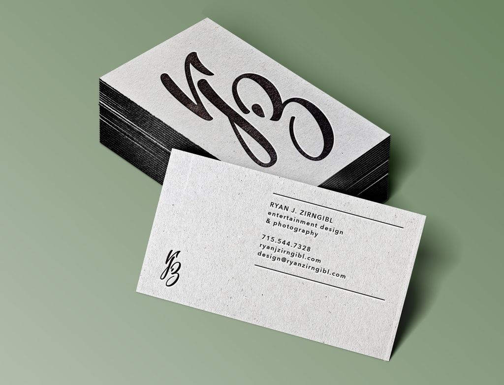 Personal branding for a set designer who specializ