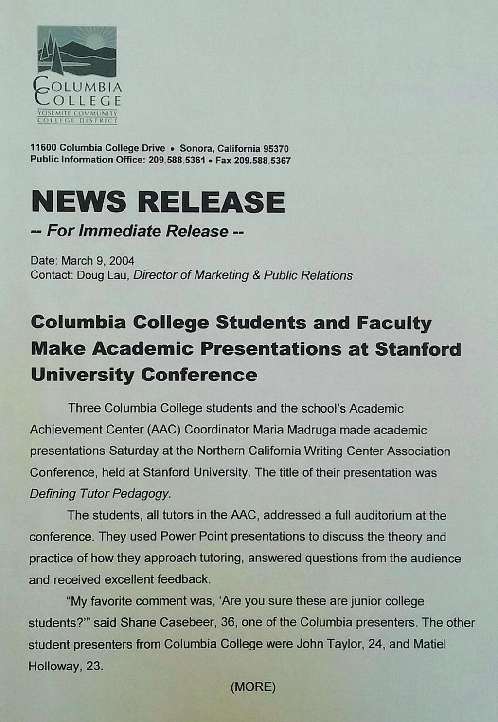 Stanford Presentation on Tutoring Practices