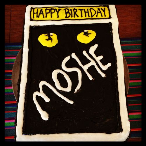 "CATS" themed Birthday Cake