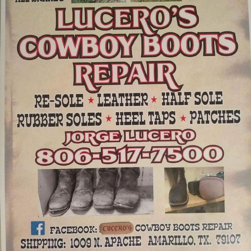 Lucero’s Cowboy Boot Repair