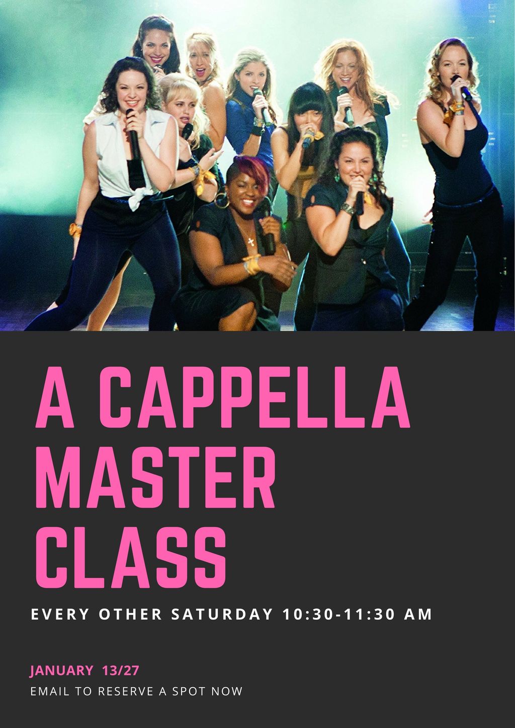 Happening this Saturday 1/27