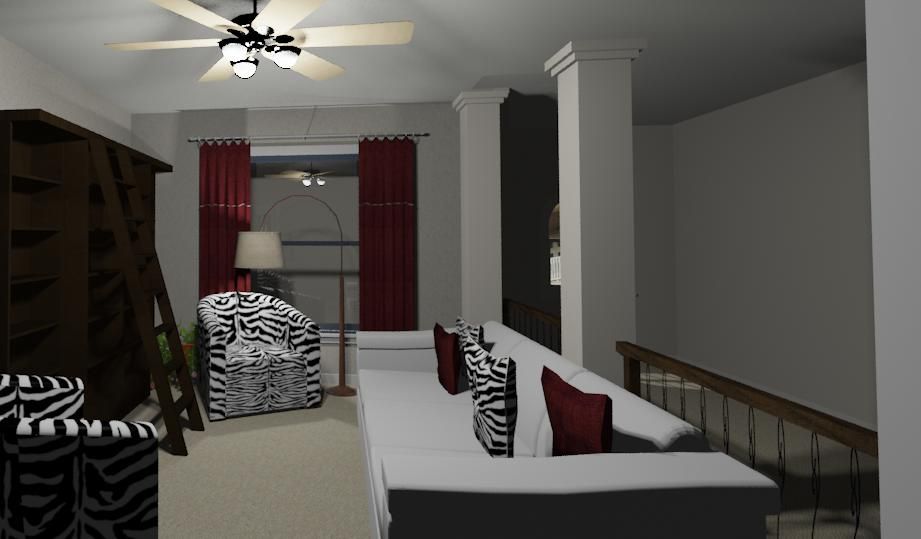 Updated Loft Space