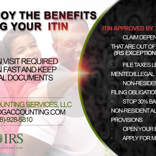 We are authorized by the Internal Revenue Service 
