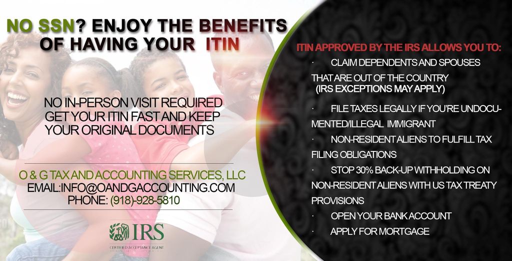 We are authorized by the Internal Revenue Service 