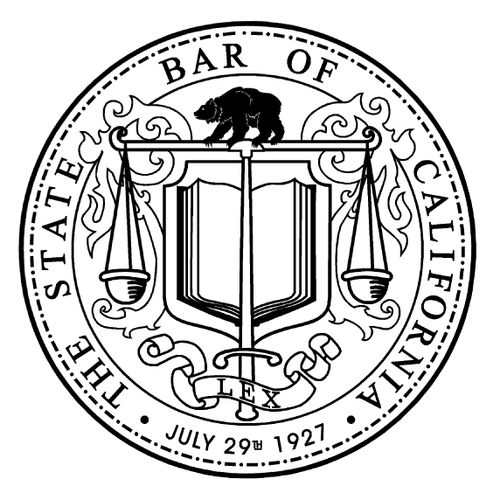 Registered member of the California State Bar