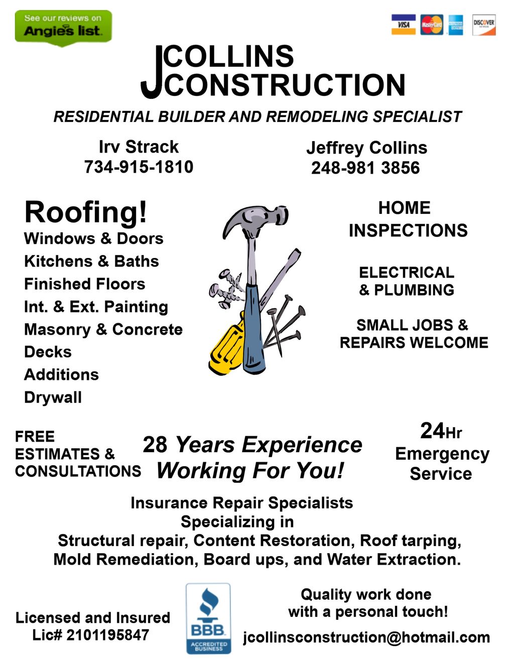 J Collins Construction