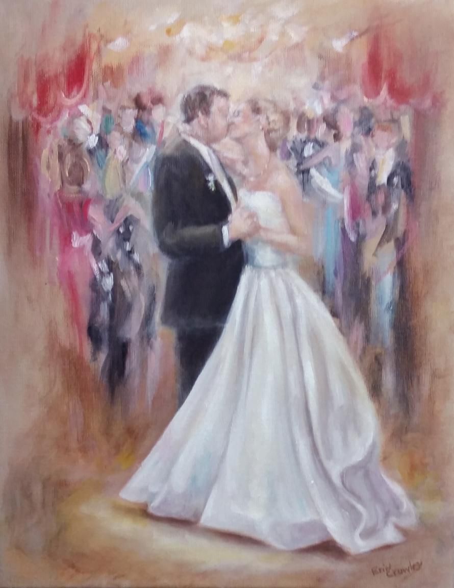 Wedding painting gift