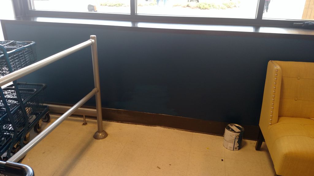 New wall for Marshalls