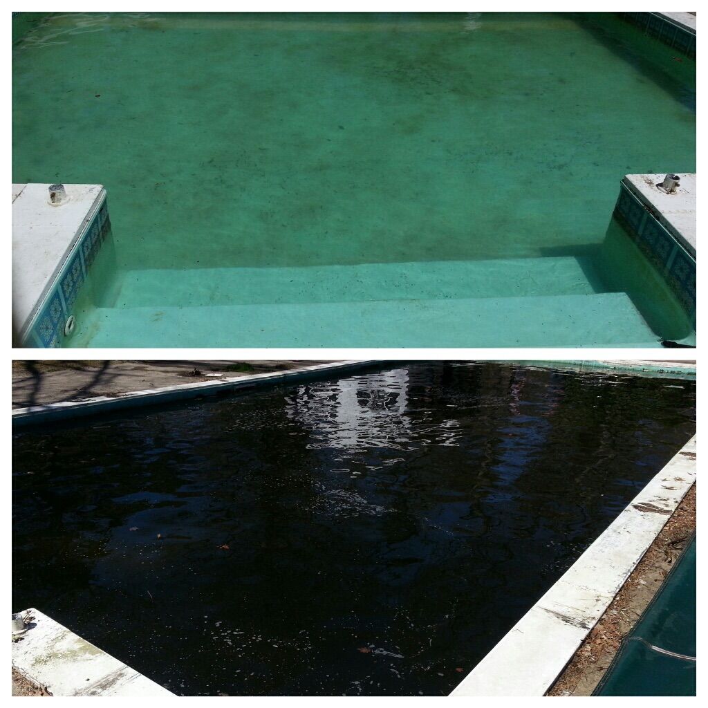 This pool hadn't been opened for over 10 years