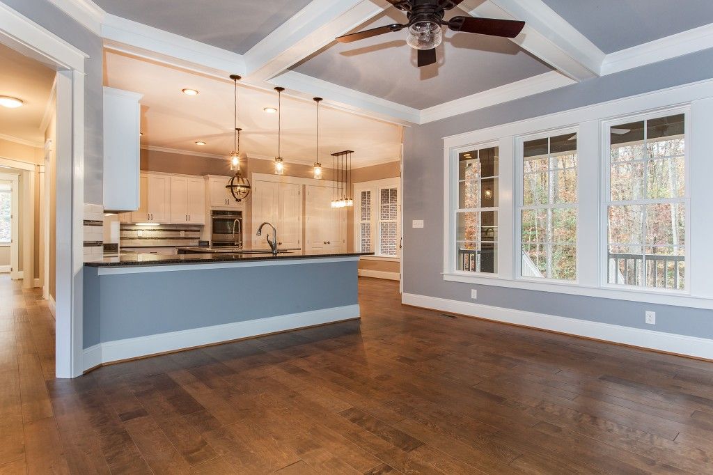 Prefinished 6" wide engineered flooring