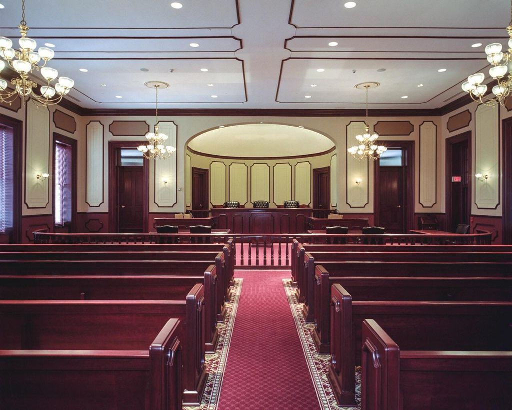  Historic Ocean County Courtroom. 