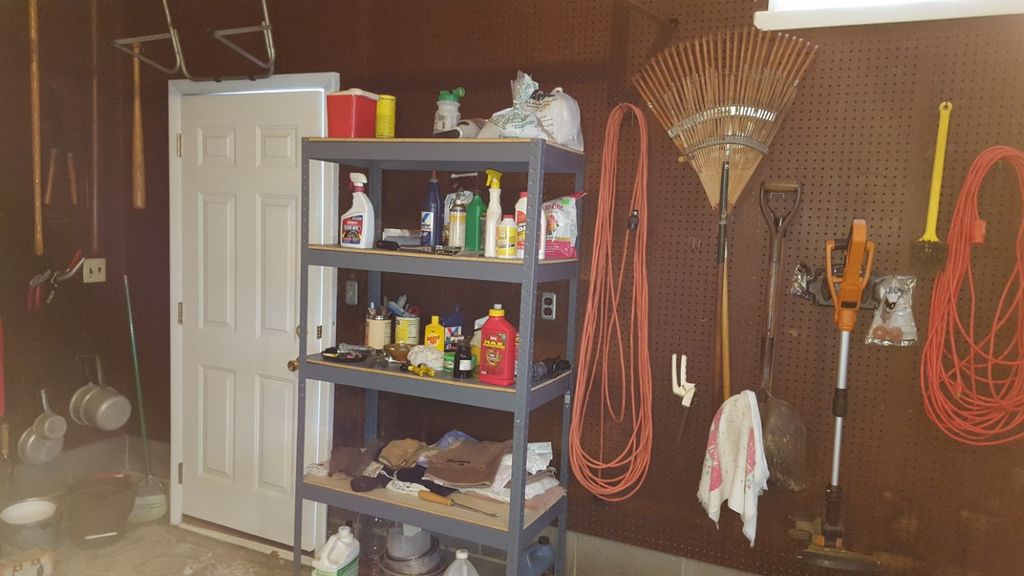 What is in the attached garage ends up in the home