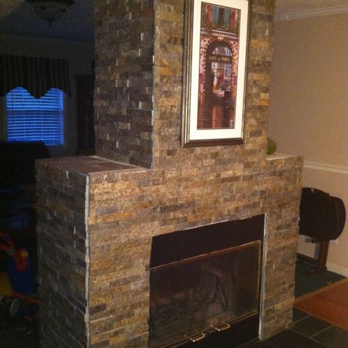 Fireplace  tile for customer
