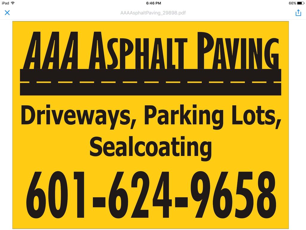 AAA Asphalt Paving