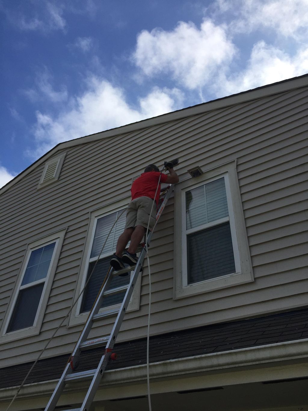 190 dryer vents at a condominium community.