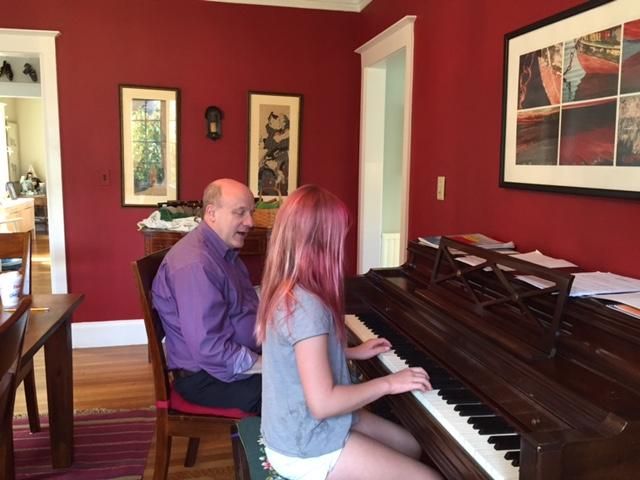 Dan teaching a lesson