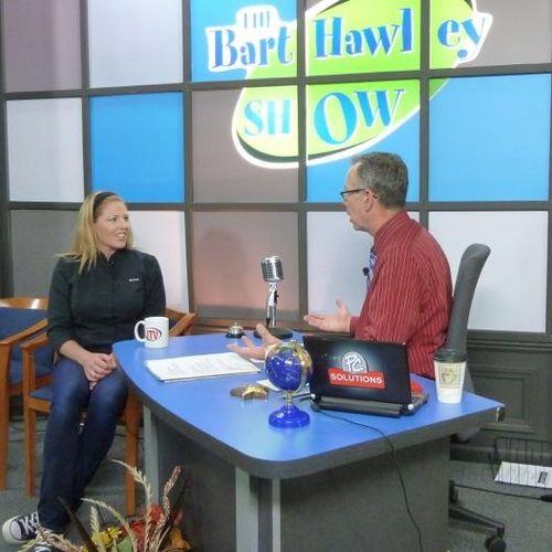 Interview on JTV's, "The Bart Hawley Show", to pro