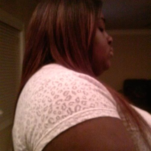 Side profile of a sew in