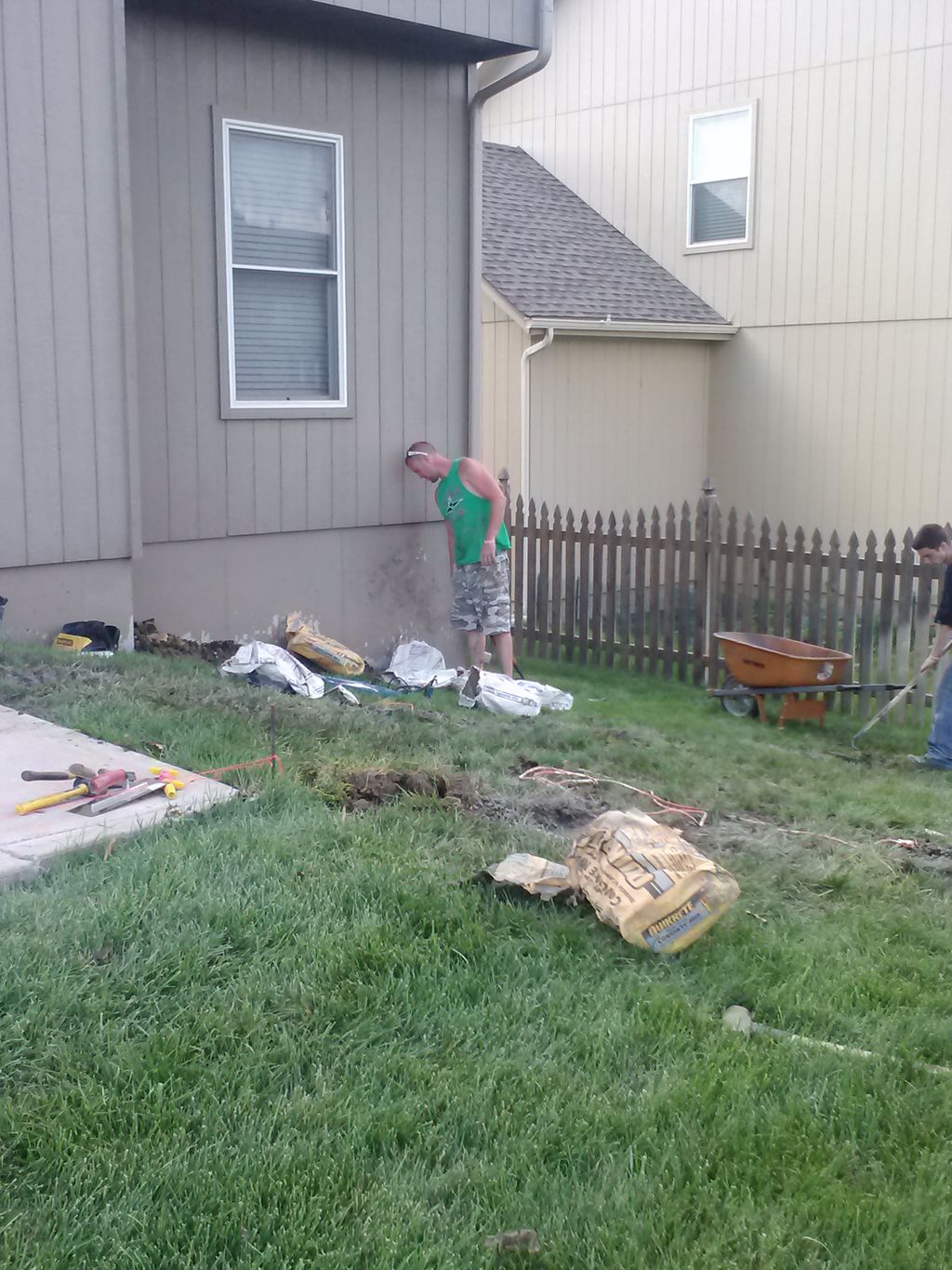 New deck construction