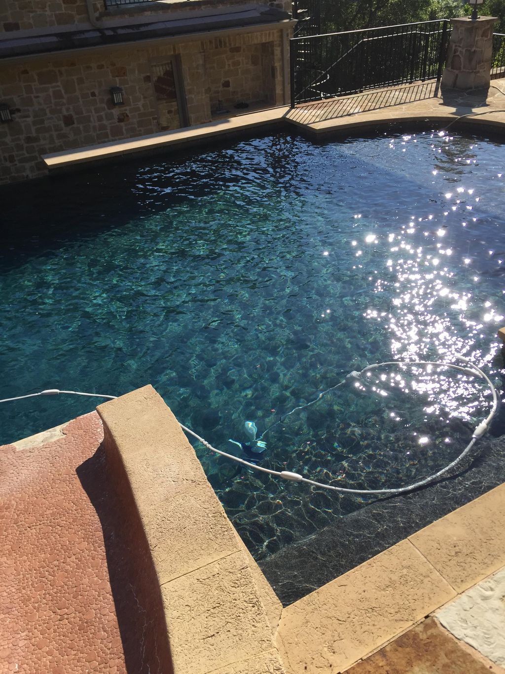 What our work looks like of this pool we matin WEE