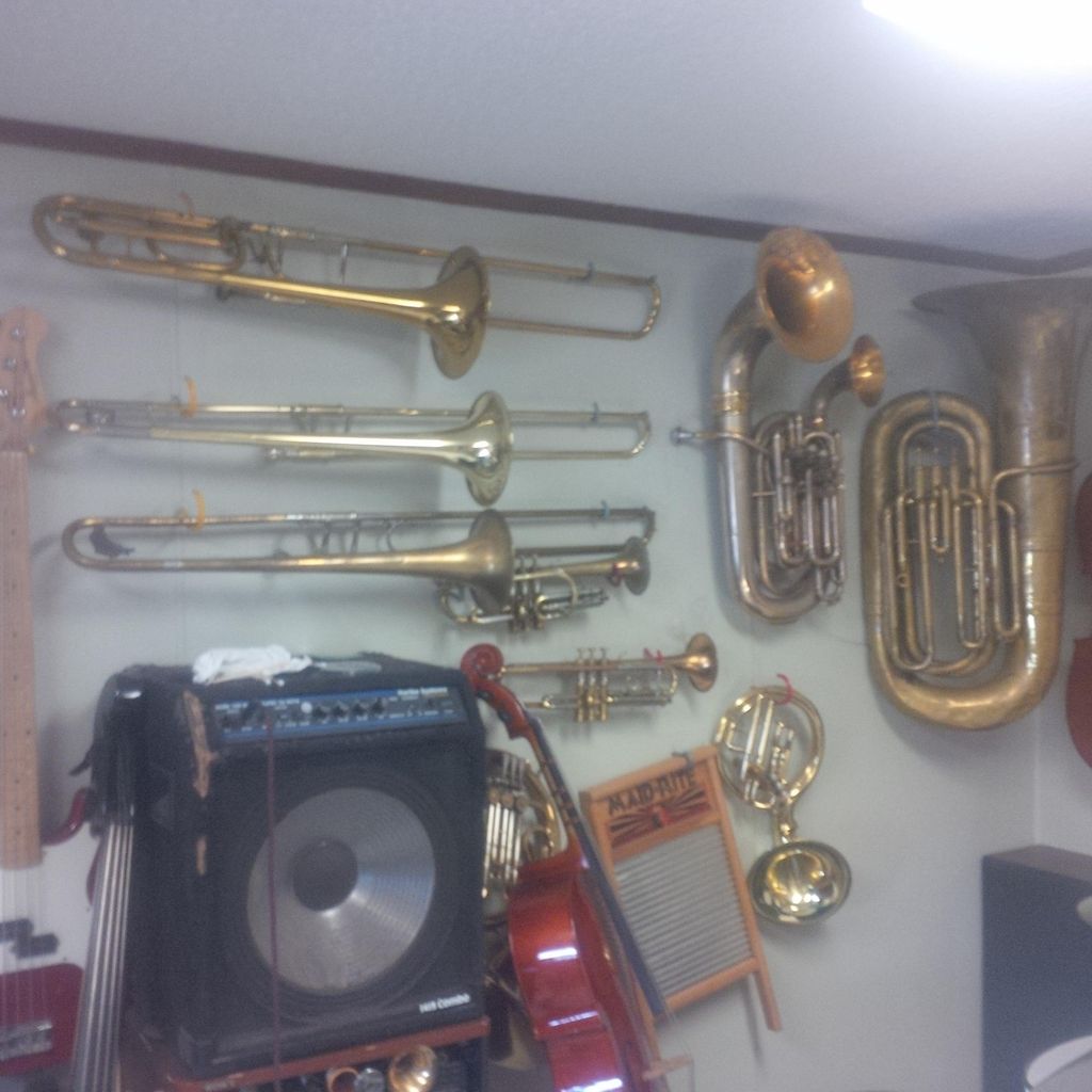 Brass wall