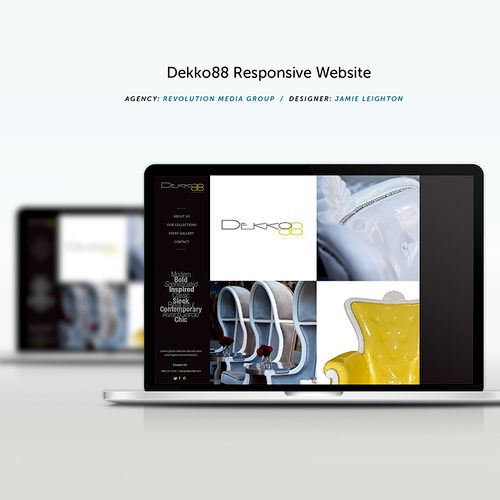 Custom Web Design for San Francisco Events company