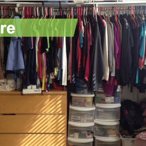 Story: Clothing was a jumble.