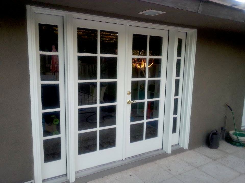 French door painted