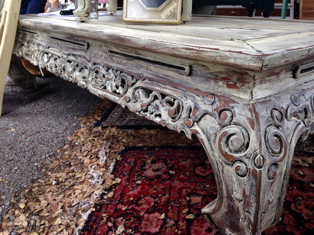 Ornate Scroll Coffee Table