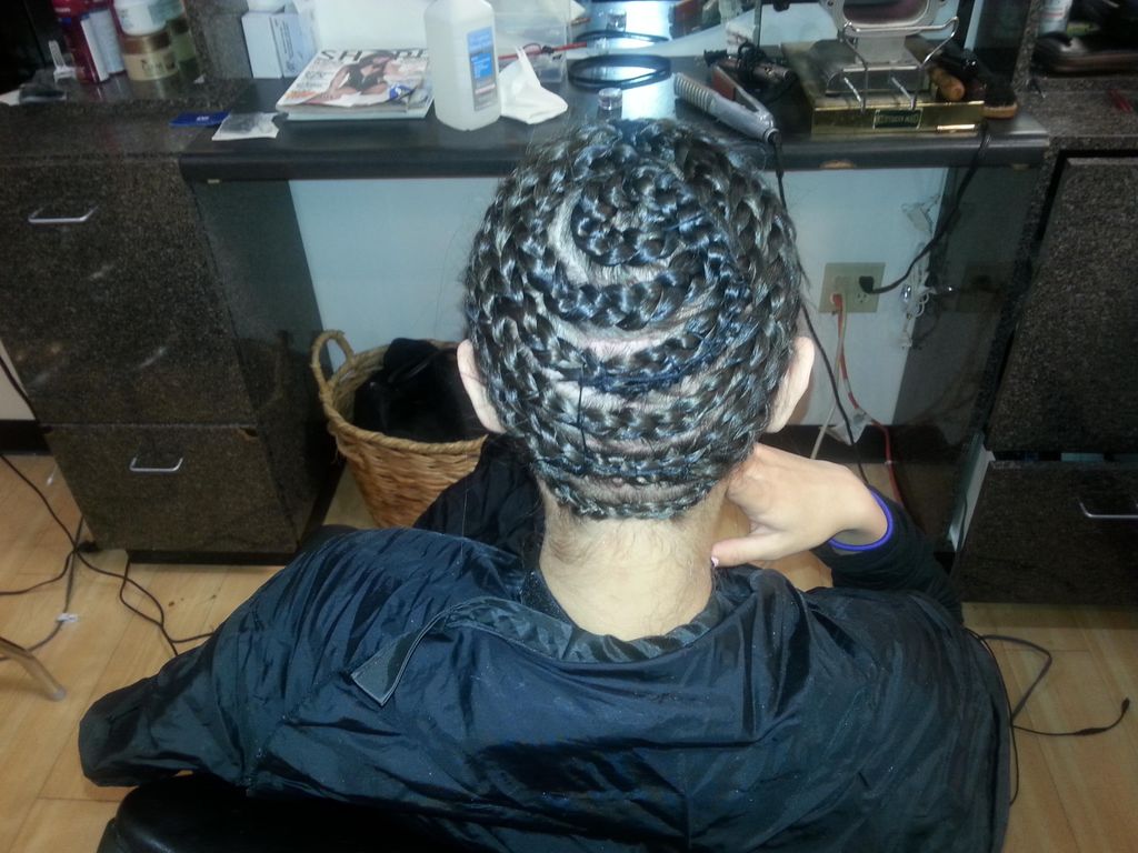 beginning of a full extensions on  straight to fin