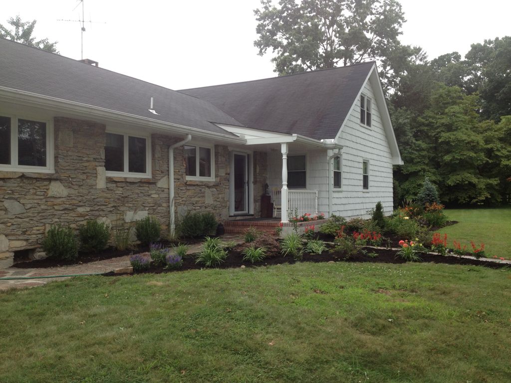 Central NJ residence 2013; design and install fron