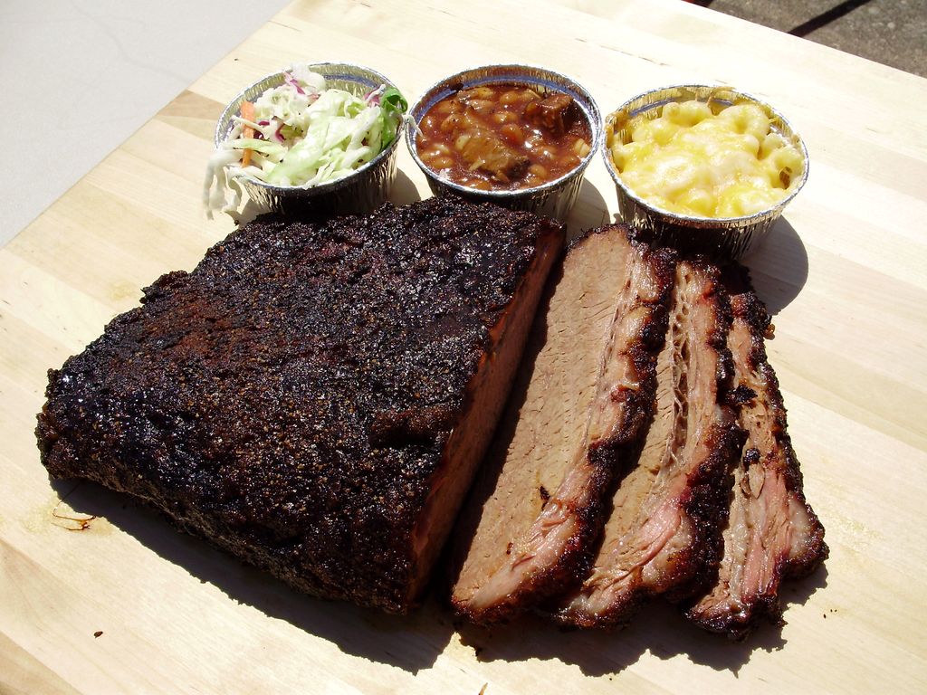 Texas Beef Brisket with Jalapeno Coleslaw, Brisket